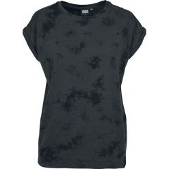 Bluzki damskie: Urban Classics Ladies Batic Extended Shoulder Tee Koszulka damska ciemnoszary