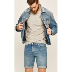 Scotch & Soda - Szorty jeansowe. Niebieskie spodenki i szorty męskie Scotch & Soda, bez wzorów, z elastanu, casualowe. W wyprzedaży za 299,90 zł.