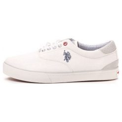 U.S. Polo Assn. Tenisówki Męskie Roland 44 Kremowy. Białe tenisówki męskie marki U.S. Polo Assn. W wyprzedaży za 191,00 zł.