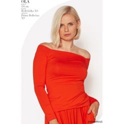 Bluzki damskie: Bluzka Hollyłódka pomarańczowa