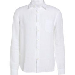 Koszule męskie na spinki: 120% Lino CAMICIA REGULAR Koszula white