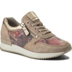 Sneakersy GABOR - 84.420.64 Rame/Pink. Różowe półbuty damskie Gabor, na co dzień, bez wzorów, z zamszu, bez obcasa, na płaskiej podeszwie, bez zapięcia. W wyprzedaży za 329,00 zł.