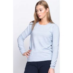 Jasnoniebieski Sweter Believer. Szare bez kategorii Born2be, xl, z okrągłym kołnierzem. Za 49,99 zł.