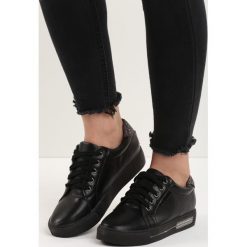 Czarne Buty Sportowe Super Game. Pomarańczowe buty sportowe damskie marki Born2be, z materiału. Za 79,99 zł.