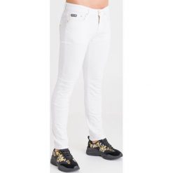 JEANSY versace jeans couture. Białe jeansy męskie Versace Jeans Couture, m, z aplikacjami. Za 749,00 zł.
