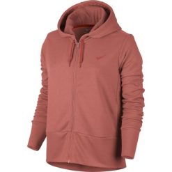 Bluza W NK DRY HOODIE FZ (XL). Bluzy damskie Nike, xl, bez wzorów, z poliesteru, bez rękawów, z kapturem. W wyprzedaży za 179,99 zł.