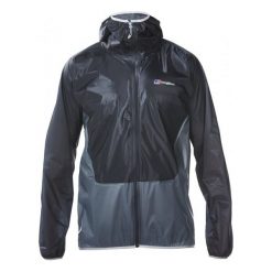 Berghaus Hyper Shell Jkt Am Dark Grey L. Szare kurtki sportowe męskie Berghaus, m, bez wzorów, bez kaptura. Za 519,00 zł.