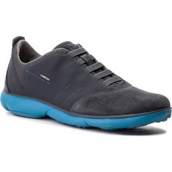 Półbuty GEOX - U Nebula B U52D7B 01122 C4NH4 Dk Jeans/Octane. Szare półbuty skórzane męskie Geox. W wyprzedaży za 379,00 zł.