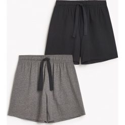 Szorty do spania 2 pack - Czarny. Czarne spodenki i szorty męskie Reserved, s, bez wzorów. Za 59,99 zł.