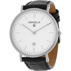 Zegarek kwarcowy w kolorze czarno-srebrno-białym. Czarne, analogowe zegarki męskie marki Esprit Watches, ze stali. W wyprzedaży za 136,95 zł.