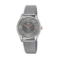 Festina F20420-2 - Negocjuj cenę zakupu, na pewno będziesz zadowolony. Szare zegarki damskie marki Festina. Za 385,00 zł.