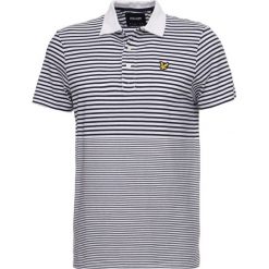 Koszulki polo: Lyle & Scott STRIPE Koszulka polo dark blue