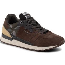 Sneakersy PEPE JEANS - Tinker Pro Racer PMS30583 Stag 884. Pomarańczowe sneakersy męskie Pepe Jeans, na co dzień, bez wzorów, z jeansu, eleganckie, bez zapięcia. W wyprzedaży za 329,00 zł.