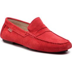 Mokasyny QUAZI - QZ-10-02-000073 208. Czerwone mokasyny męskie marki QUAZI, ze skóry, eleganckie. Za 319,00 zł.