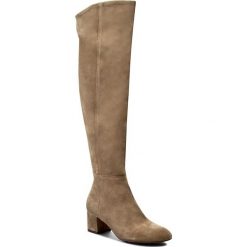 Buty zimowe damskie: Muszkieterki NESSI – 881/N Beż W1