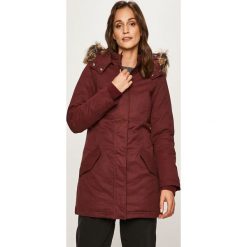 Only - Parka. Czarne kurtki damskie ONLY, s, bez wzorów, z bawełny, długie, z kapturem. W wyprzedaży za 199,90 zł.