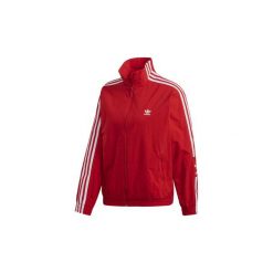 Bluzy dresowe adidas Track Jacket. Czerwone bluzy damskie Adidas, z dresówki, bez kaptura. Za 249,00 zł.