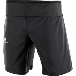 Spodenki Salomon Trail Runner Twinskin Short M Czarne. Czarne spodenki sportowe męskie Salomon, m, bez wzorów, do biegania. Za 229,99 zł.