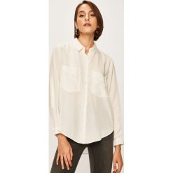 Answear - Koszula. Białe bluzki damskie ANSWEAR, s, z lyocellu, eleganckie. W wyprzedaży za 59,90 zł.