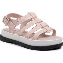 Sandały MELISSA - Flox III Snake Ad 32763 Pink/White/Black 53461. Różowe klapki damskie Melissa, bez wzorów, z tworzywa sztucznego, bez obcasa. Za 439,00 zł.