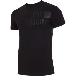 T-shirty męskie: 4f T-shirt męski TSM019 czarny r. L