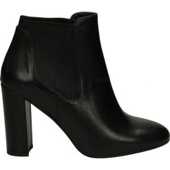 Botki - 212 NAP NERO. Czarne botki damskie marki Venezia, ze skóry. Za 229,00 zł.