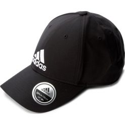 Czapka adidas - 6Pcap Ltwgt Emb S98159 Black/Black/White. Czarne czapki damskie Adidas, z materiału. Za 59,00 zł.