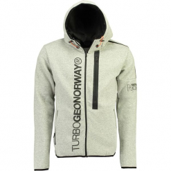 Bluza "Freestyle" w kolorze szarym. Szare bluzy męskie z kieszeniami marki Geographical Norway Men, m. W wyprzedaży za 136,95 zł.