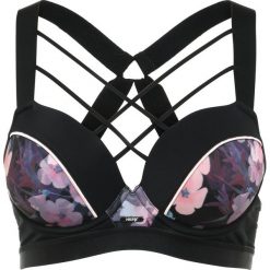 Biustonosze sportowe: Hunkemöller THE GAME FLOWER Biustonosz sportowy black