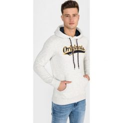 Jack & Jones Raydon Bluza Szary. Szare bluzy męskie Jack & Jones, s, z haftami, z bawełny, bez kołnierzyka, bez rękawów, bez kaptura. Za 219,95 zł.