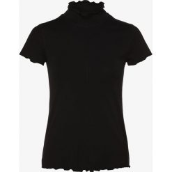 Marc Cain Collections - Koszulka damska, czarny. Czarne koszulki damskie Marc Cain Collections, na co dzień, bez wzorów, z dżerseju, bez kołnierzyka, bez rękawów. Za 429,95 zł.