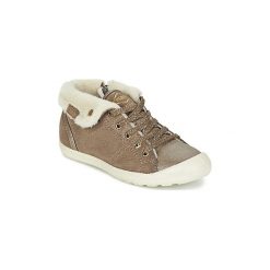Buty Dziecko PLDM by Palladium LETTY BKL WARM. Brązowe trampki dziewczęce PLDM by Palladium, bez wzorów, bez zapięcia. Za 199,50 zł.