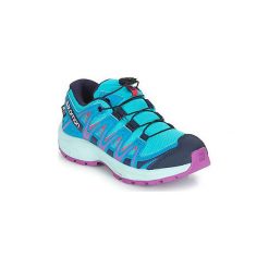 Buty Dziecko Salomon XA PRO 3D CSWP. Niebieskie buty dziewczęce trekkingowe Salomon. Za 286,42 zł.
