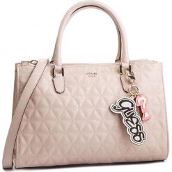 Torebka GUESS - HWSG71 81070 BLUSH. Brązowe torebki klasyczne damskie Guess, z aplikacjami, ze skóry ekologicznej. Za 699,00 zł.