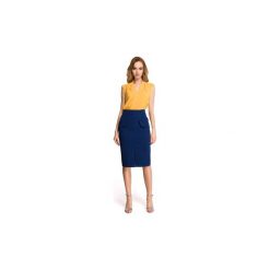 Spódnice krótkie Style S103 Spódnica z kieszeniami z przodu. Różowe spódniczki damskie Style, s, bez wzorów, krótkie, mini. Za 89,00 zł.