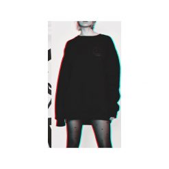 BLUZA BLACK SMILE. Białe bluzy damskie Don't need no samurai, s, bez wzorów, bez rękawów, bez kaptura. Za 259,00 zł.