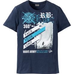 T-shirty męskie: T-shirt Slim Fit bonprix ciemnoniebieski