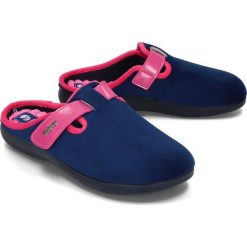 INBLU EC-53 granatowy, kapcie damskie. Niebieskie kapcie damskie Inblu. Za 55,90 zł.