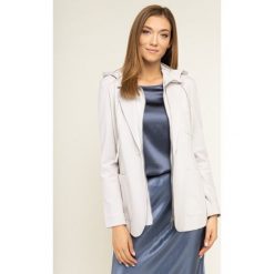 Kurtka przejściowa Max Mara Leisure 391607966. Szare kurtki damskie Max Mara Leisure, xs, bez wzorów, z elastanu, bez kaptura. W wyprzedaży za 699,00 zł.