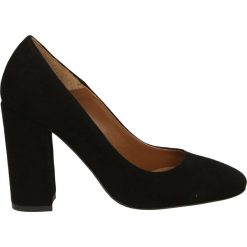 Czółenka - 01297 CAM NER. Czarne buty ślubne damskie Venezia, ze skóry. Za 229,00 zł.