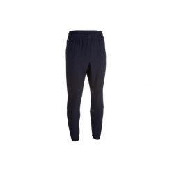 Spodnie fitness kardio męskie FPA 500 granatowe. Niebieskie spodnie męskie DOMYOS, xl, bez wzorów, z elastanu, sportowe. Za 79,99 zł.
