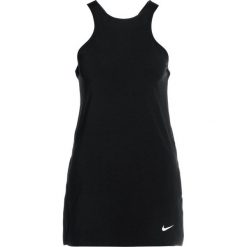 Nike Performance TANK GYM Koszulka sportowa black/black/white. Czarne topy sportowe damskie marki Nike Performance, xs, z elastanu. W wyprzedaży za 143,10 zł.