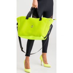 TORBA Liu Jo Sport. Żółte torebki damskie sportowe Liu Jo Sport, w paski, sportowe, na ramię, z aplikacjami. Za 459,00 zł.