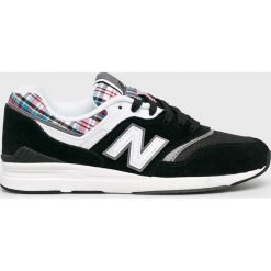 New Balance - Buty WL697TRA. Szare buty sportowe damskie marki New Balance, z gumy. W wyprzedaży za 379,90 zł.