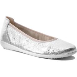 Półbuty CAPRICE - 9-22122-20 Silver Deer 951. Szare półbuty damskie skórzane Caprice, na płaskiej podeszwie. W wyprzedaży za 169,00 zł.