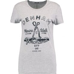 T-shirty damskie: Denham MARINE WALK Tshirt z nadrukiem grey marl
