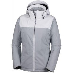 Columbia Kurtka Narciarska Damska Snow Dream Jacket Cirrus Grey Heather S. Szare kurtki damskie narciarskie marki Columbia, s. Za 1009,00 zł.