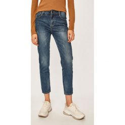 Answear - Jeansy. Niebieskie jeansy damskie ANSWEAR, s. W wyprzedaży za 99,90 zł.