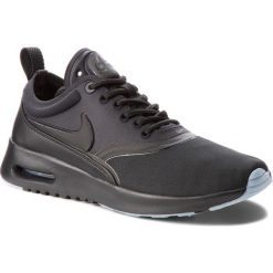 Buty NIKE - Air Max Thea Ultra Prm 848279 005 Black/Black/Black/Blue Tint. Czarne buty sportowe damskie Nike, ze skóry ekologicznej. W wyprzedaży za 459,00 zł.