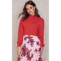Bluzy rozpinane damskie: Josefin Ekström for NA-KD Bluza Rad - Red